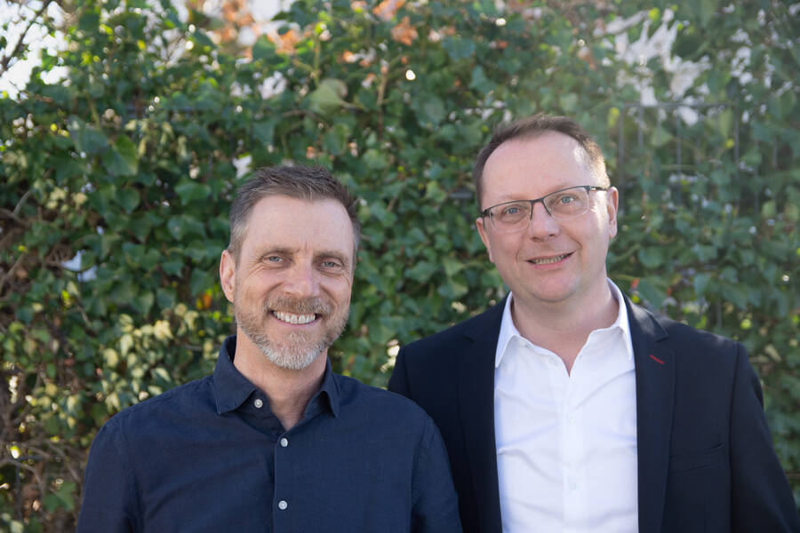 Robert Schmitz und Robert Pyrzewski, Geschäftsführung zwei R software