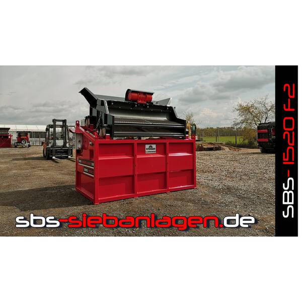 Siebanlage SBS 1520 F2 (2 Fraktionen)
