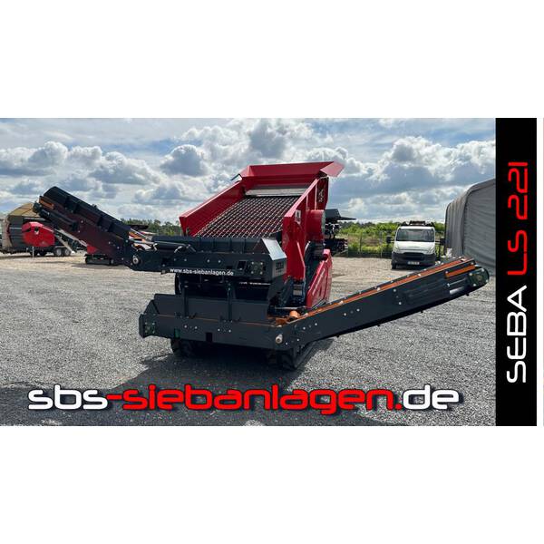 Raupenmobile Siebanlage SEBA LS 221 