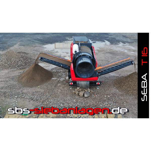 Siebanlage SEBA T16 (Doppeltrommel)