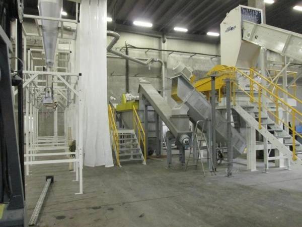 NEUE HERBOLD - Waschanlagen -Waschen / Trennen / Trocknen Aufbereitungsanlagen für verschmutzte Kunststoffe / Kunststoffabfälle