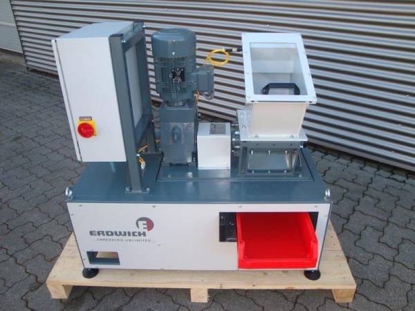 Eine kompakte Lösung für die Zerkleinerung M400/1-200 präsentiert sich in neuem Design.