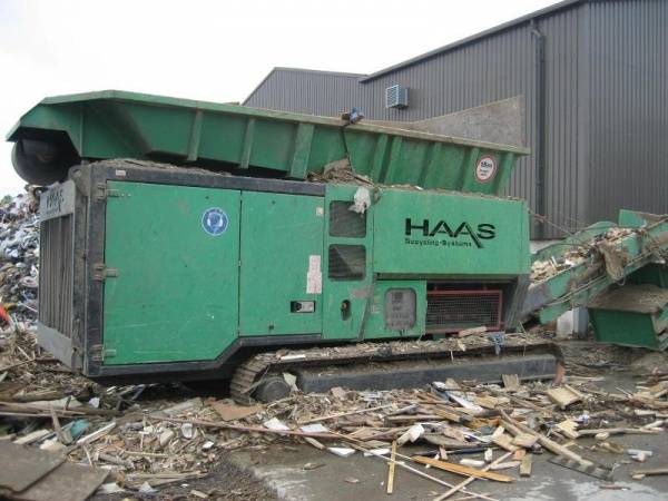 HAAS Turnkey Waste Wood Recycling Installation  With a capacity of 70 - 80 t/h in Manchester 