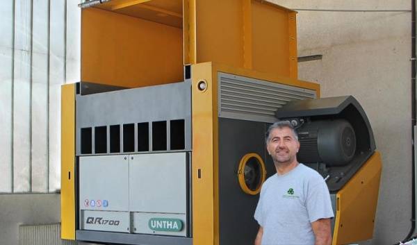 CANDI Plastic setzt beim Wertstoff-Recycling auf die neue QR Erster Einsatz für die neue QR-Klasse von UNTHA: 