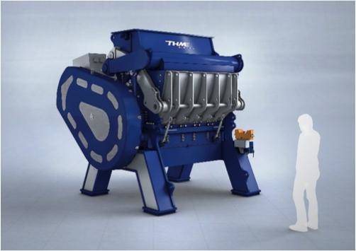 Hochleistungsgranulator sichert hohen Durchsatz  SUEZ Süd GmbH setzt auf Granulator AG2008 zur Steigerung der EBS-Produktion