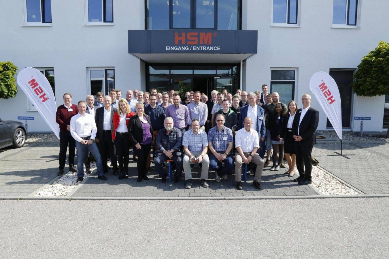 HSM lud zu Umwelttechnik Kundentagen an den Bodensee Ende Mai folgten erneut Gäste aus aller Welt der Einladung von HSM