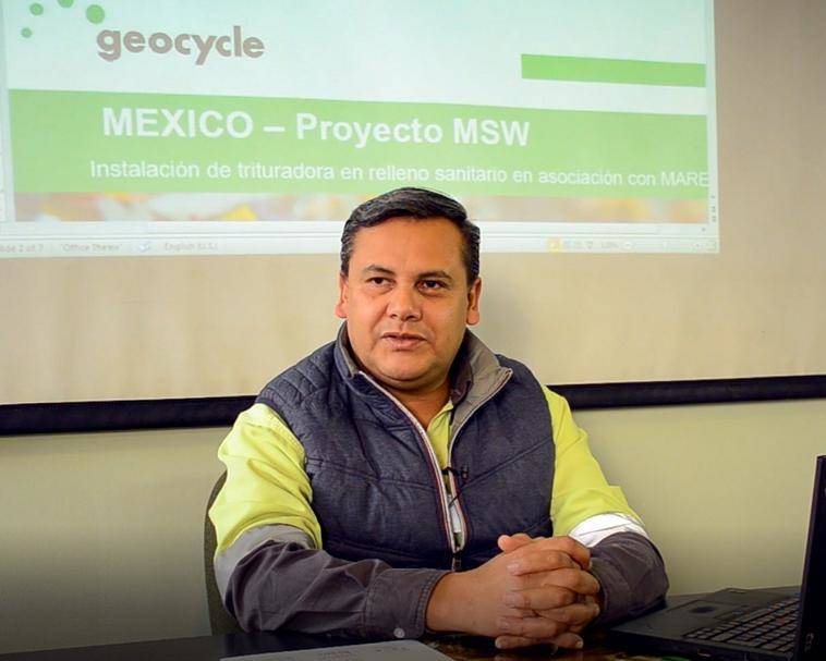 Für eine Zukunft ohne Müll Geocycle Mexico sagt mit Lindner Polaris 2200 Deponien den Kampf an