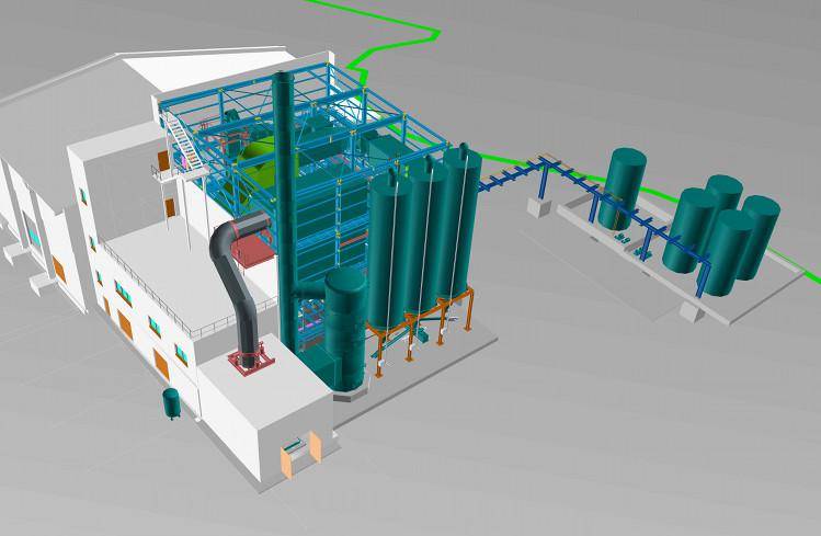 Richtfest für Düngerproduktion aus Klärschlammasche In Deutschland bislang einmalige Produktionsanlage soll 2020 in Betrieb gehen