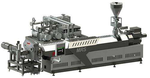 Gneuss extrusion unit for retrofitting recycling lines