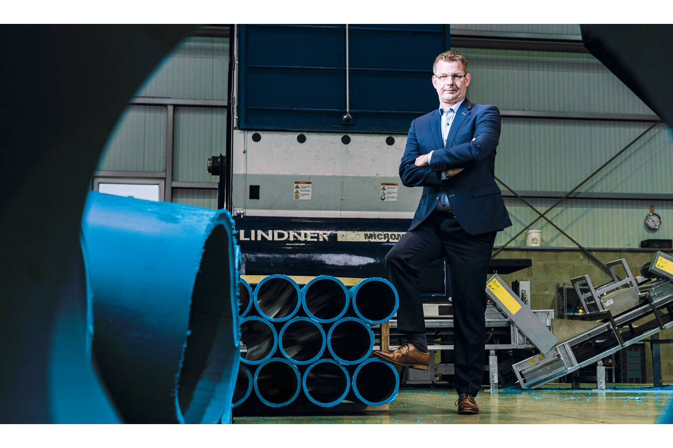 LKR erhöht Kapazitäten mit neuem Lindner Schnittsystem Die erhöhte Produktivität selbst bei schwierigen Materialien wie Platten oder Rohre ist beeindruckend.