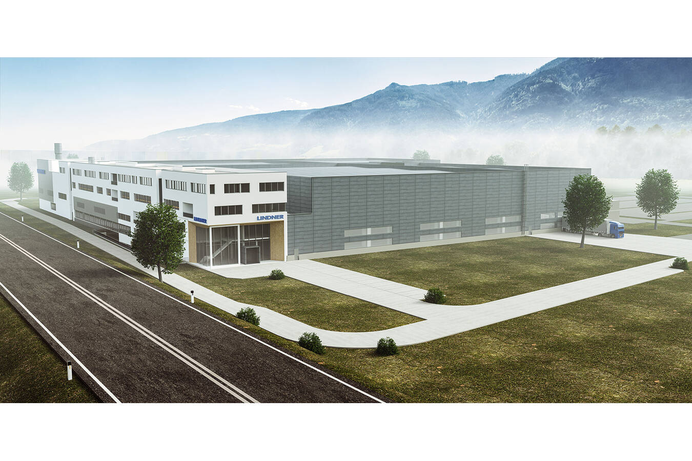Lindner verdoppelt seine Kapazitäten mit Bau einer neuen Firmenzentrale 