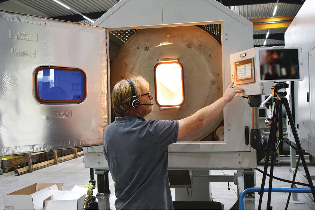 Kreyenborg bietet Trocknungs- und Kristallisationsversuche für Thermoplaste Technikumversuche ohne Reisen – online live dabei