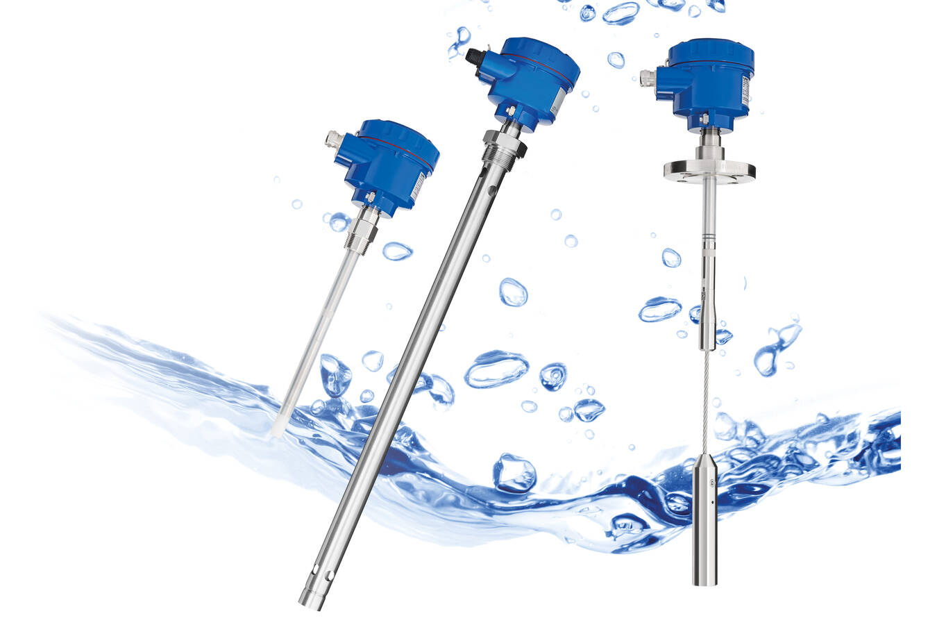 Compact device NivoCapa® for  precise level measurement for a  wide range of applications