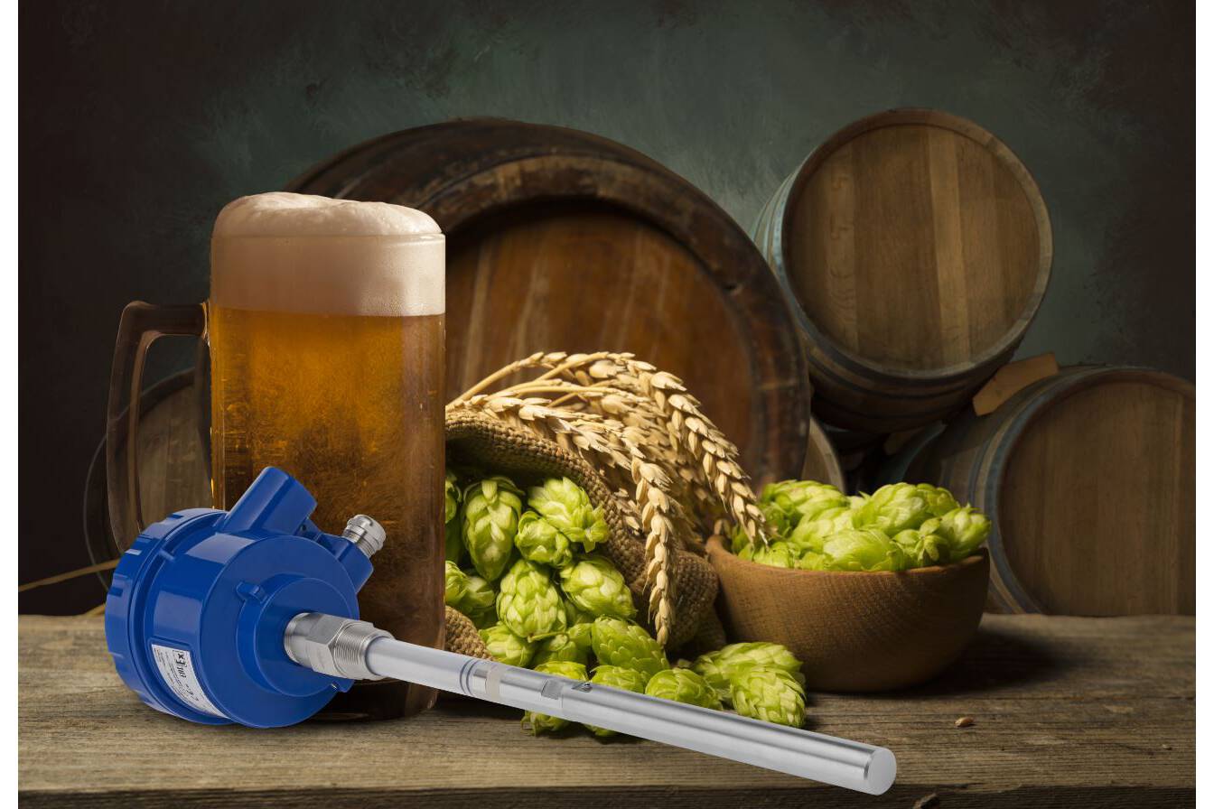 Reliable level control from UWT in solids and liquids in malt plant With the right measurement technology, hops & malt are never wasted - 
Active batch compensation & food conformity & CIP suitability
