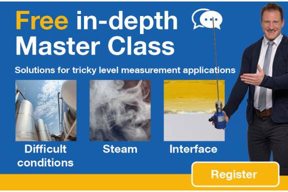 Master Class - recording - TDR Guided Radar from UWT Podcast on demand - allways available - Find out the benefits while using the NivoGuide® Series for continuous level controlin solids and liquids