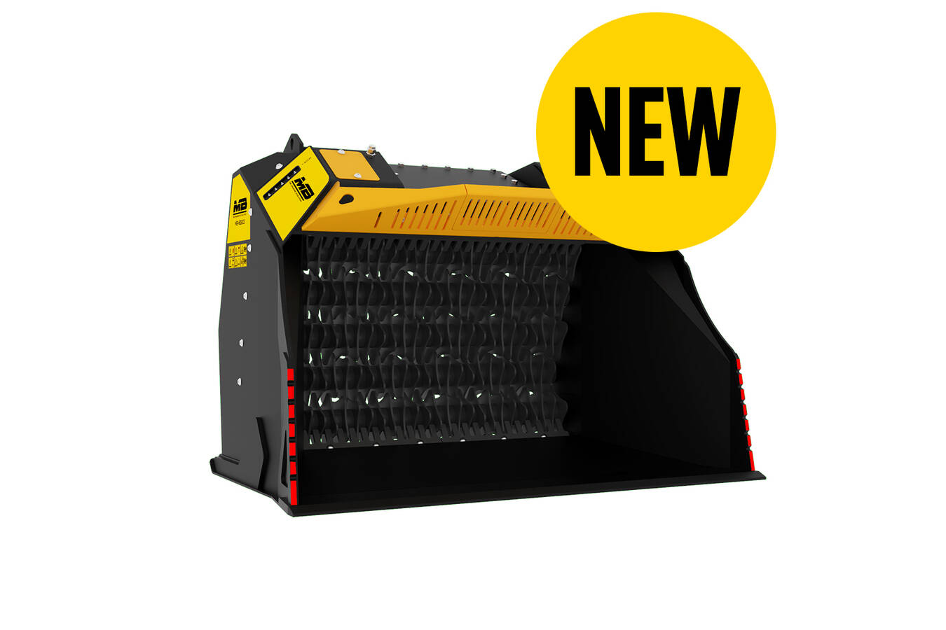 Der “bold type”: hier kommt der grosse bruder  der separator-reihe, de MB Crusher bringt den neuen Schaufelseparator MB-HDS523 auf den Markt, ein Meister der Produktivität
