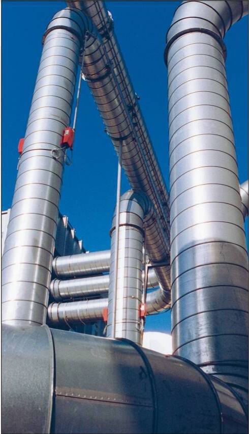 Abb.2: VdS-konforme Installation mit zwei Funkenmeldern in zwei getrennten Gehäusen (GreCon). Abb.2: VdS-konforme Installation mit zwei Funkenmeldern in zwei getrennten Gehäusen (GreCon).