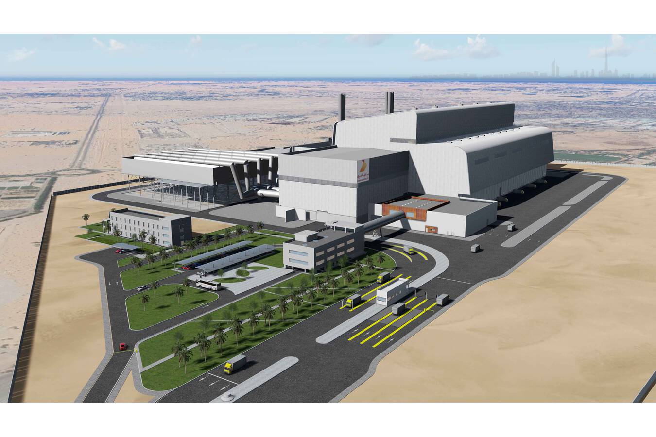 Lindners Urraco Teil der weltgrößten Energy-from-Waste-Anlage in Dubai 