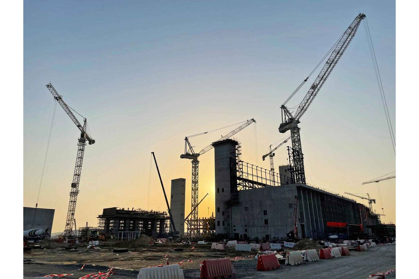 Construction work for the plant, which will go into operation in 2024, is already in full swing. (c) Hitachi Zosen Inova