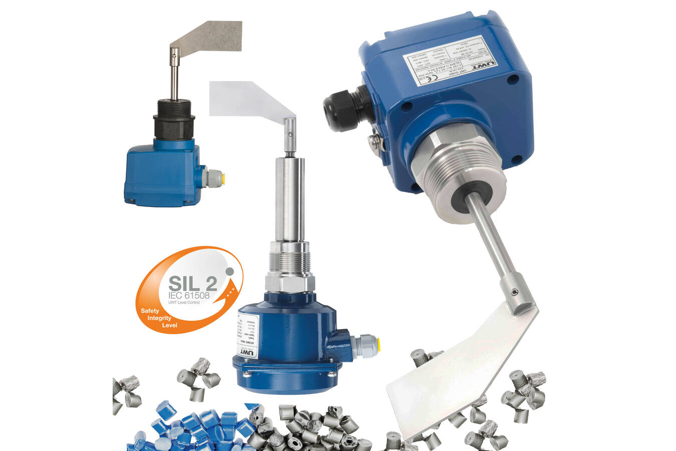 Level measurement with enhanced process safety and quality Level measurement technology with maximum quality: Rotary paddle switch devices equipped with metal detectable shaft sealing ring for a higher degree of security