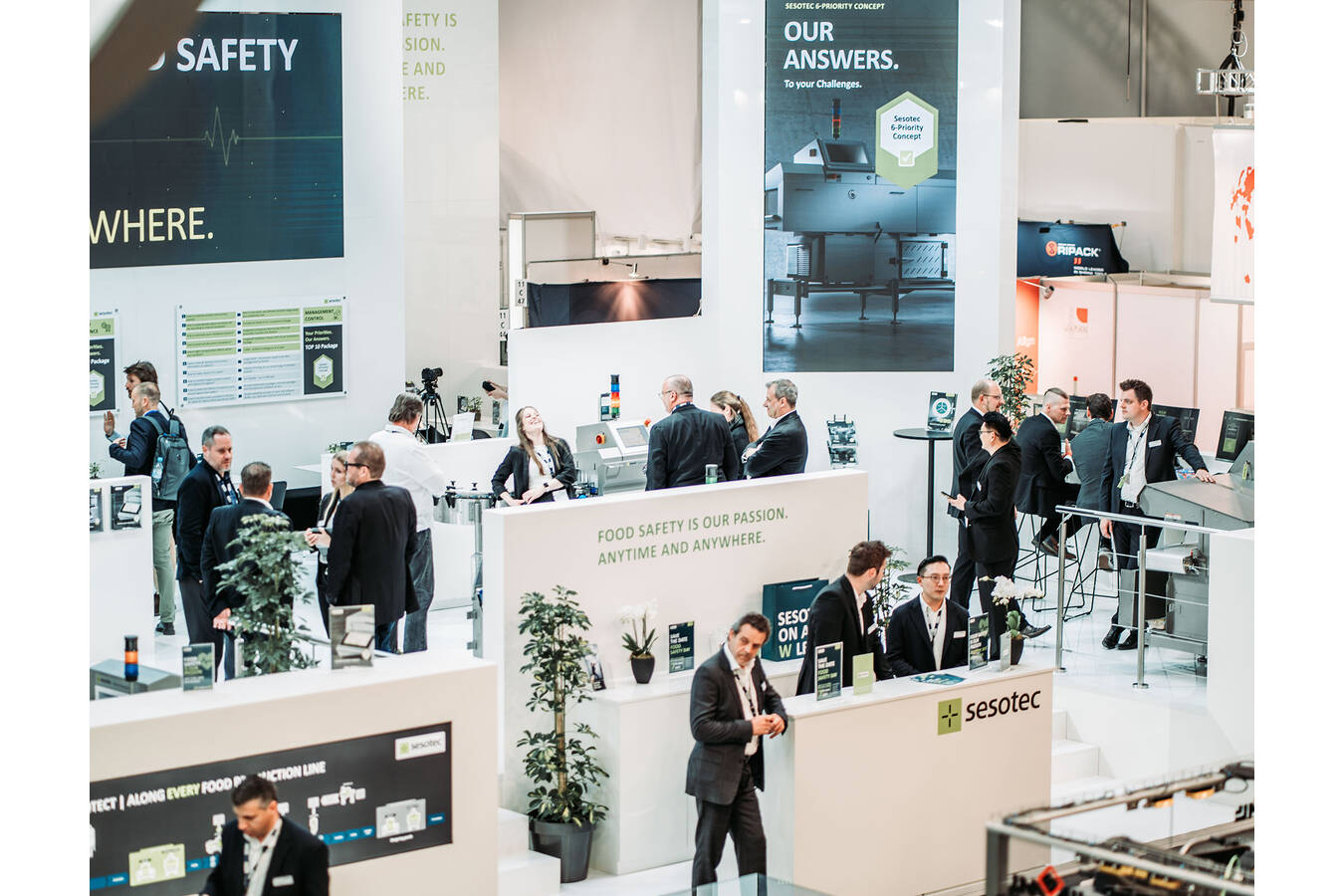 Die interpack Messe 2023: Ein voller Erfolg für Sesotec Motto „Food Safety is our Passion. Anytime and Anywhere.“ traf den Nerv der Besucher. Hohe Nachfrage nach den Innovationen von Sesotec.