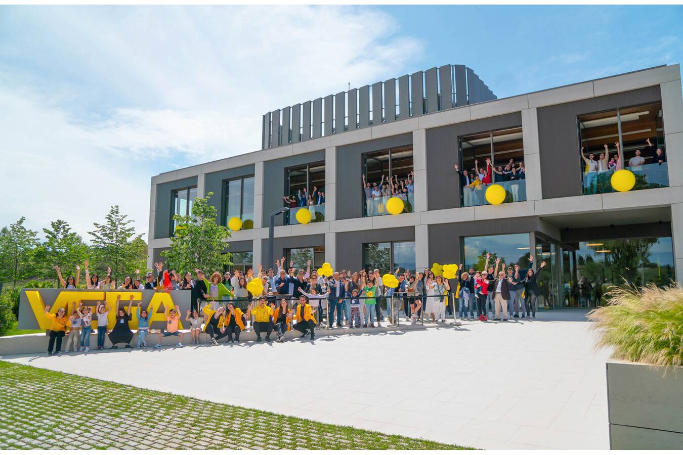 VEGA registers growth around the globe Four branches move into new buildings.  Focus on sustainability.