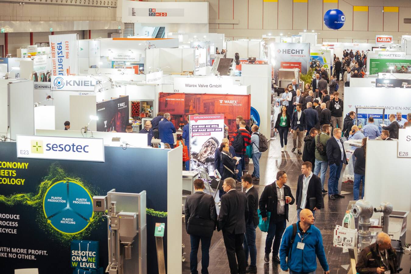 Zusätzliche Halle für die Solids & Recycling-Technik Dortmund Fachmessen Solids & Recycling-Technik Dortmund legen zu und eröffnen für 9. und 10. Oktober 2024 eine zusätzliche Halle 