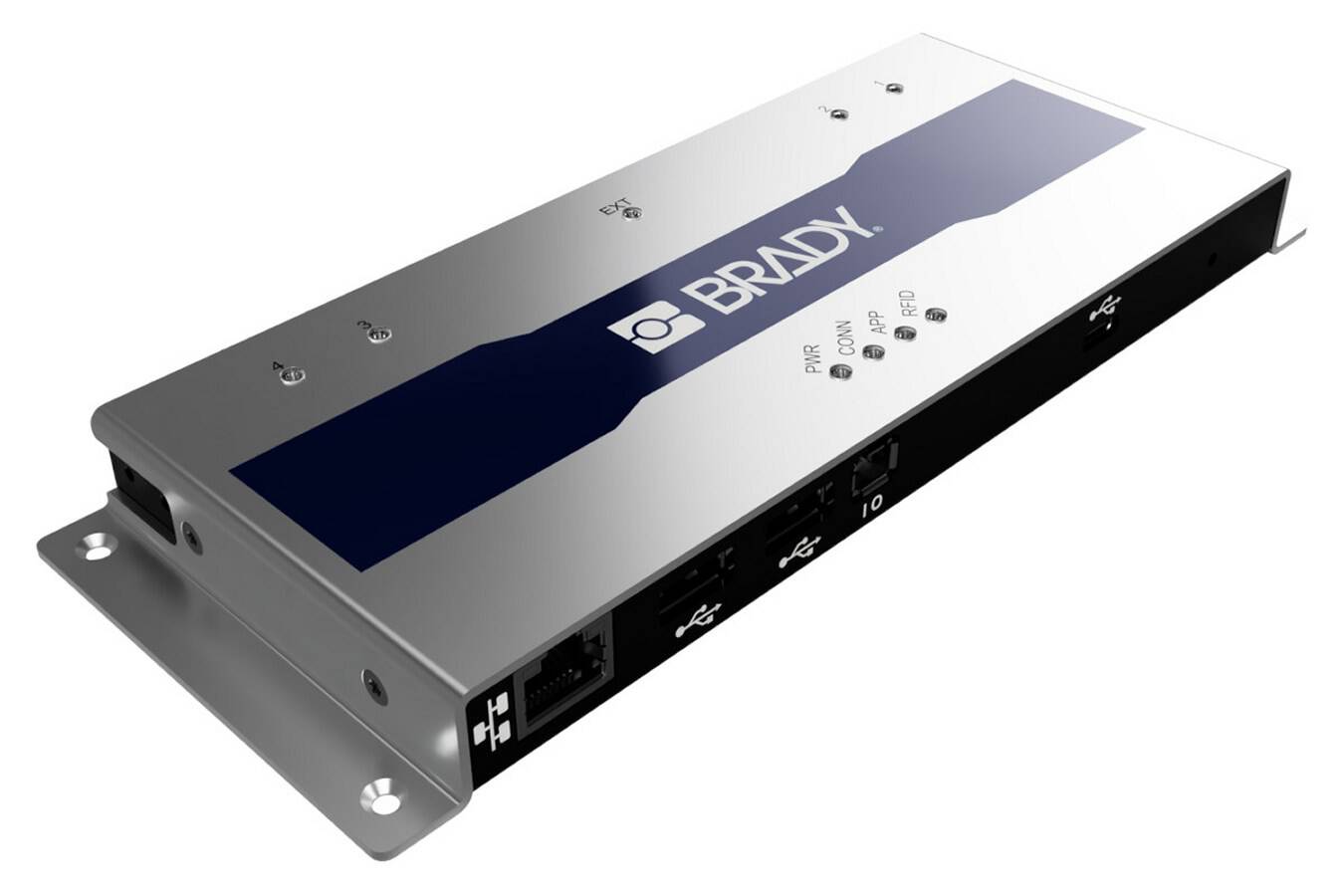 New Fixed RFID reader and new antenna GA25 from Brady User feedback resulted in new features and bug fixes for the fixed RFID reader FR22 Lite and the antenna GA25.
