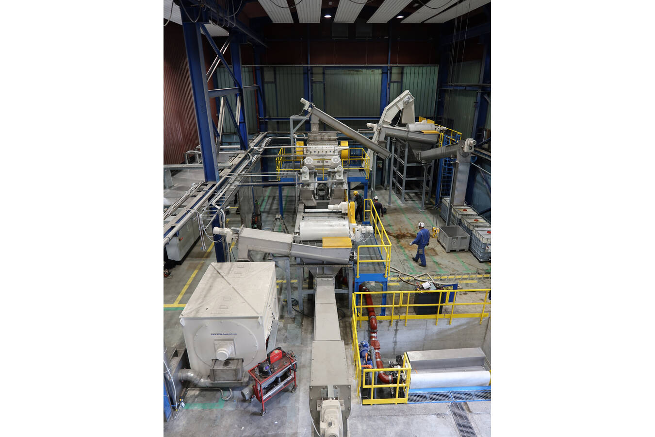 NEUE HERBOLD - Washingplants for plastics recycling  NEUE HERBOLD - Washing lines for wet recycling of conterminated plastics