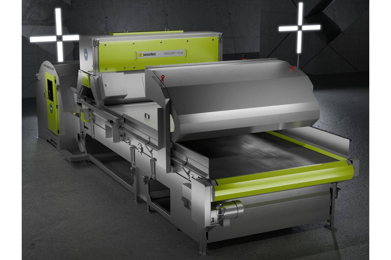 IFAT 2024 Sesotec und KRS Recycling Systems präsentieren Innovationen Neuer Foliensorter VARISORT+ FILM und Glassortiersystem SPEKTRUM+ mit neuer C-C Sensorik 

 