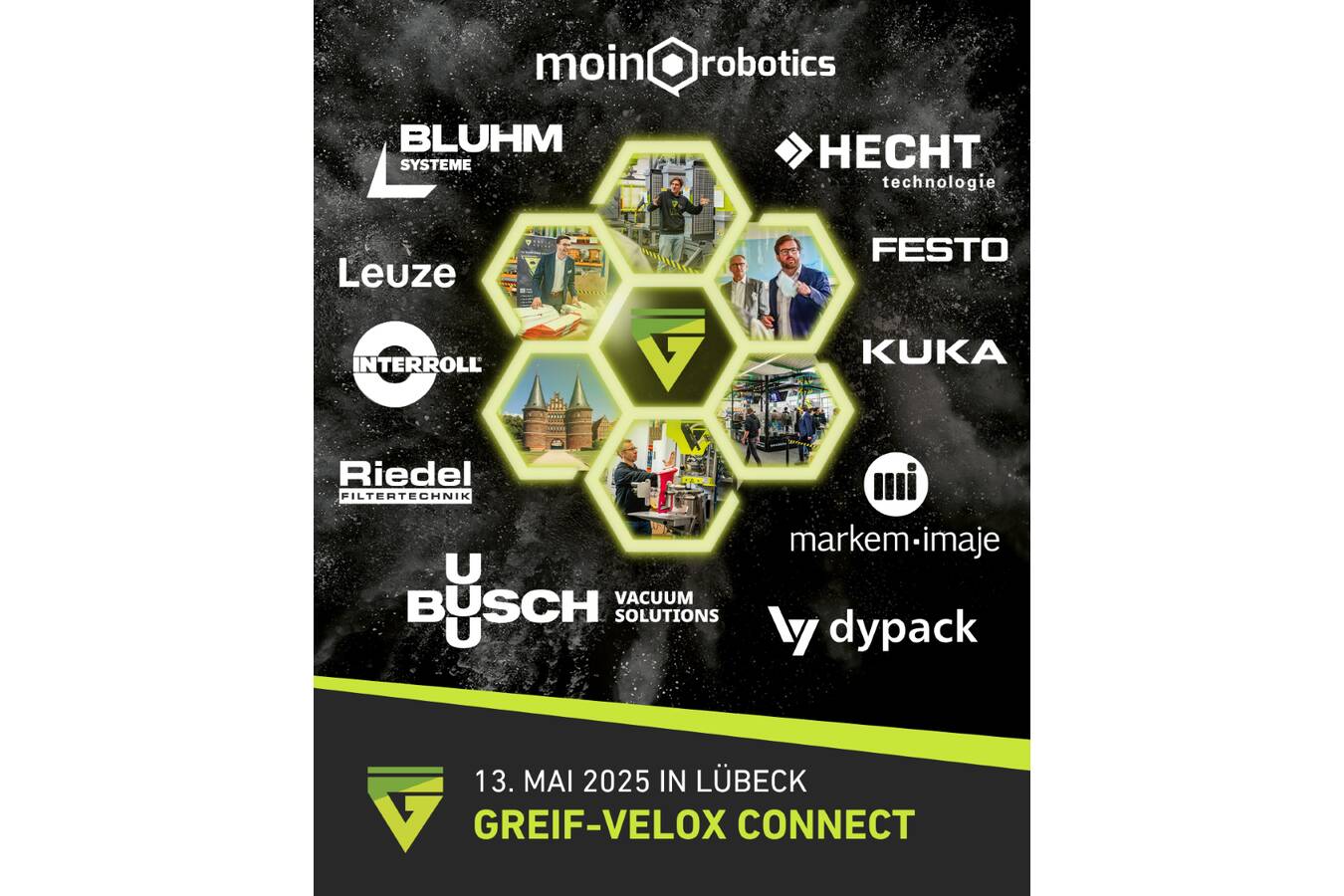 GREIF-VELOX CONNECT 2025: Innovation trifft auf starke Partner Am 13. Mai bringt die GREIF-VELOX CONNECT in Lübeck wieder führende Hersteller der Verpackungsindustrie zusammen.