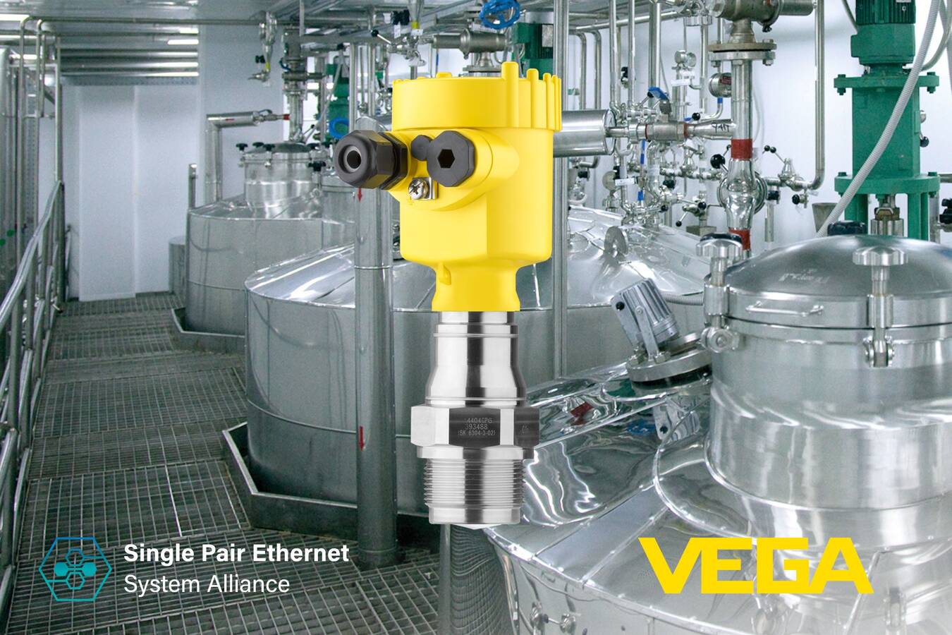 VEGA ist Mitglied der Single Pair Ethernet Alliance Partnerschaft in der Zukunft der Automatisierung, um Kunden die bestmögliche digitale Vernetzung und einfache Integration in digitale Infrastrukturen zu bieten