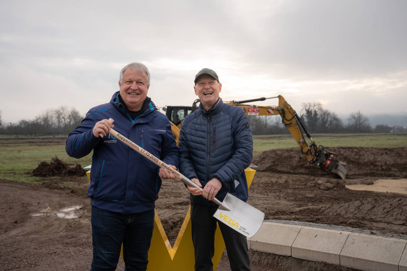 Baubeginn für VEGA-Werk in Kuppenheim Produktions-, Logistik- und Verwaltungsgebäude entstehen