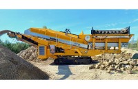 Sternsiebmaschine 2-ta mit Grizzlyscreen